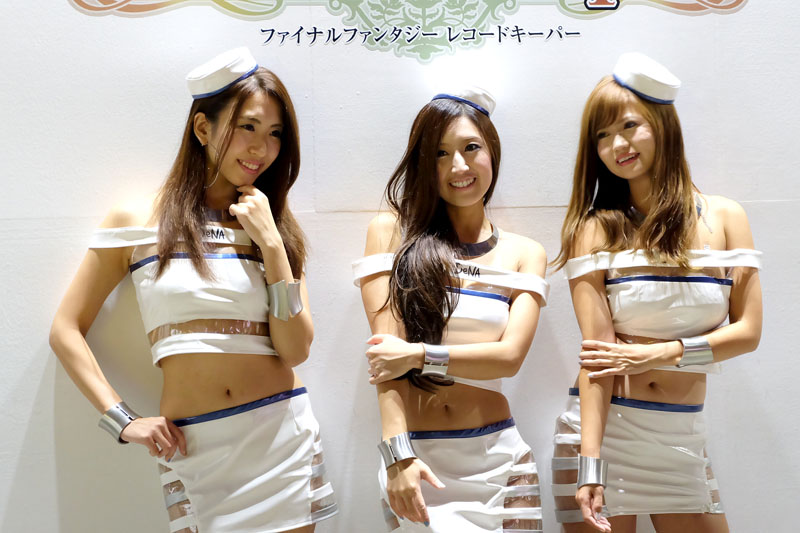 ภาพพริตตี้ และสาวสวยน่ารักๆจากงาน Tokyo Game Show 2015
